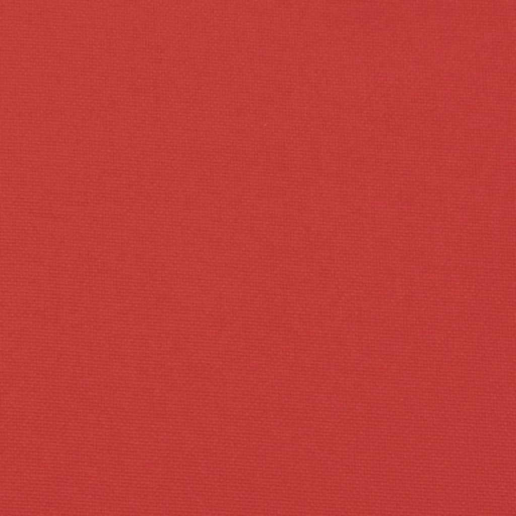 Cuscini per Divano 4 pz Rossi 50x50 cm in Tessuto - immagine 6