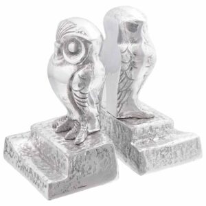 Fermalibri 2 pcs Argento 12 x 9 x 19 cm Alluminio