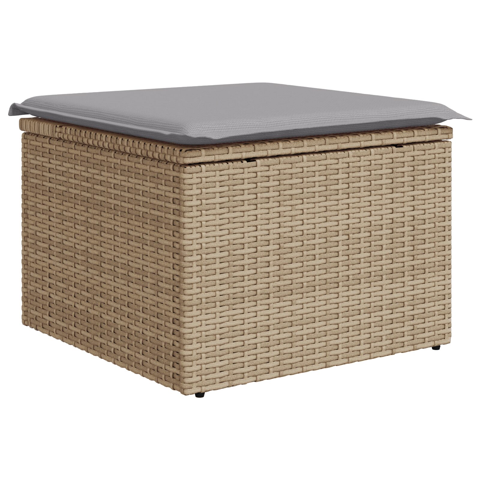 Set di Divani da Giardino da 8 Pezzi con Cuscini Beige in Rattan Poli - immagine 6