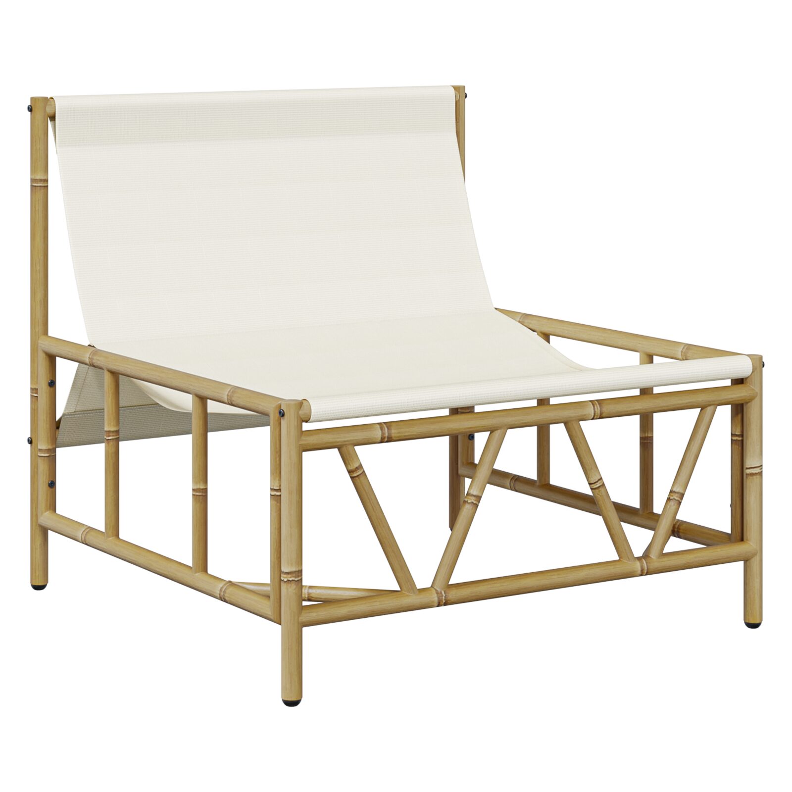 Set di 2 Sedie Relax con Cuscino 60x80x71 cm Acciaio - immagine 5