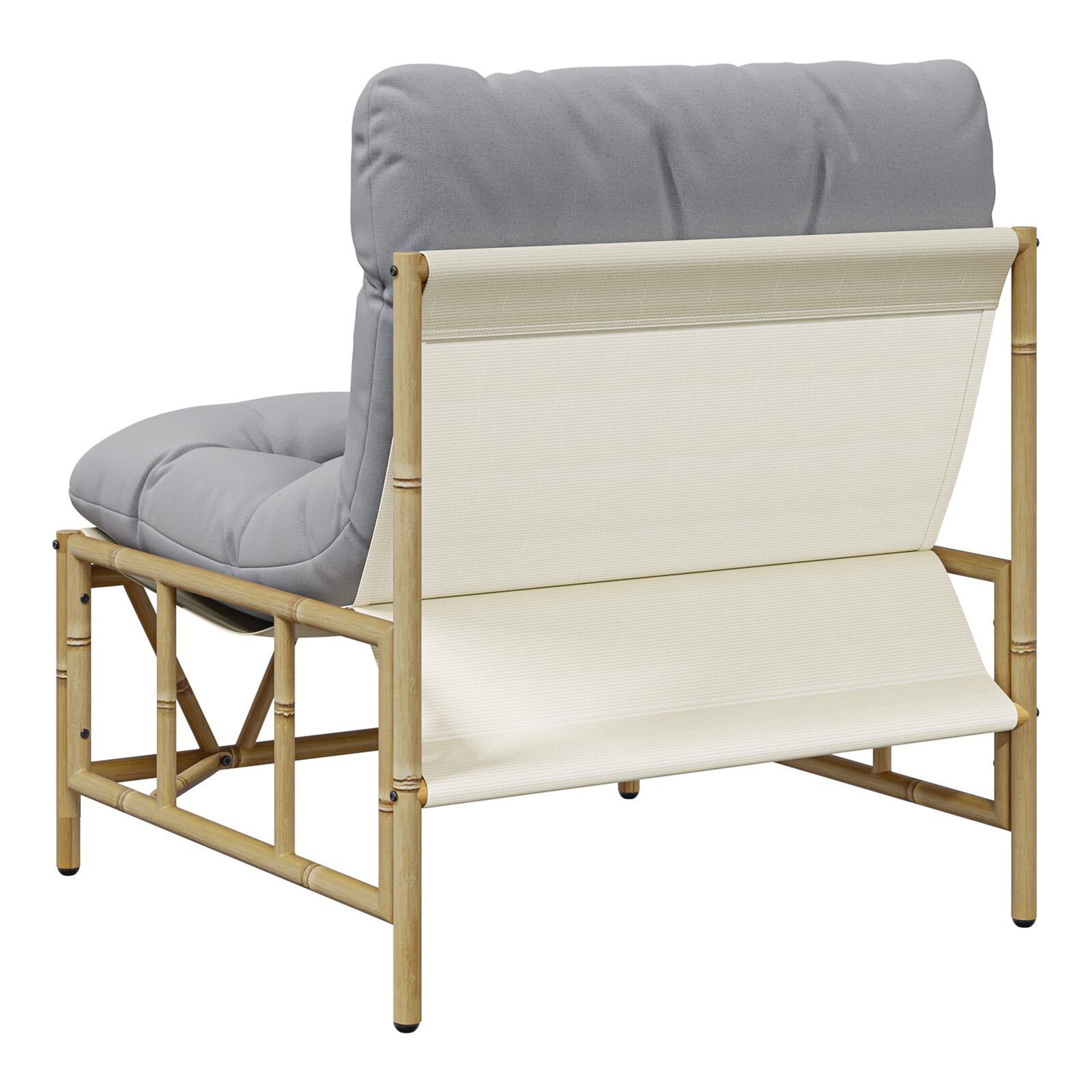 Set di 2 Sedie Relax con Cuscino 60x80x71 cm Acciaio - immagine 8