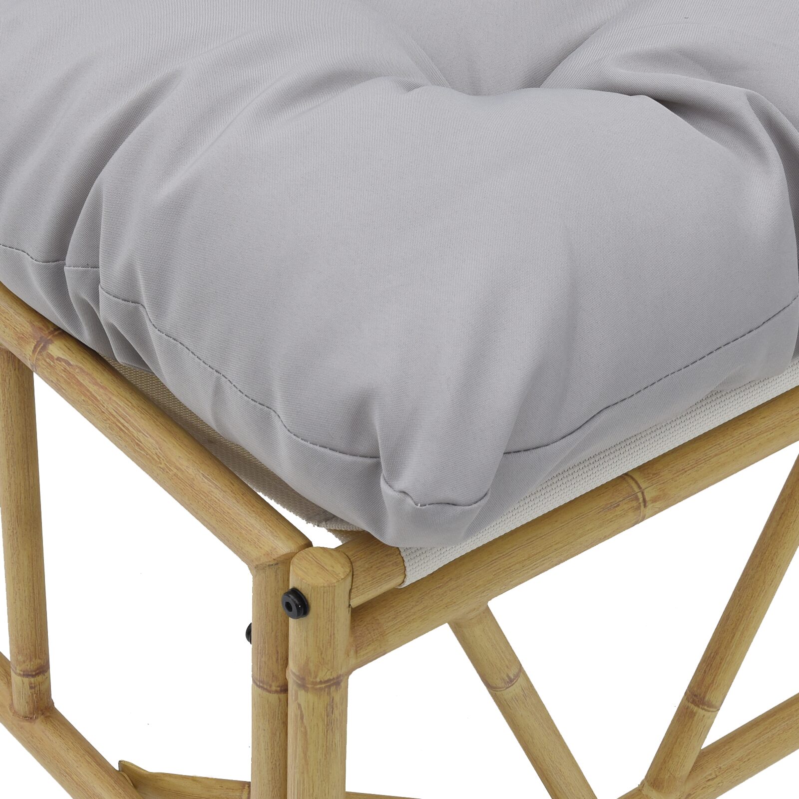 Set di 2 Sedie Relax con Cuscino 60x80x71 cm Acciaio - immagine 9