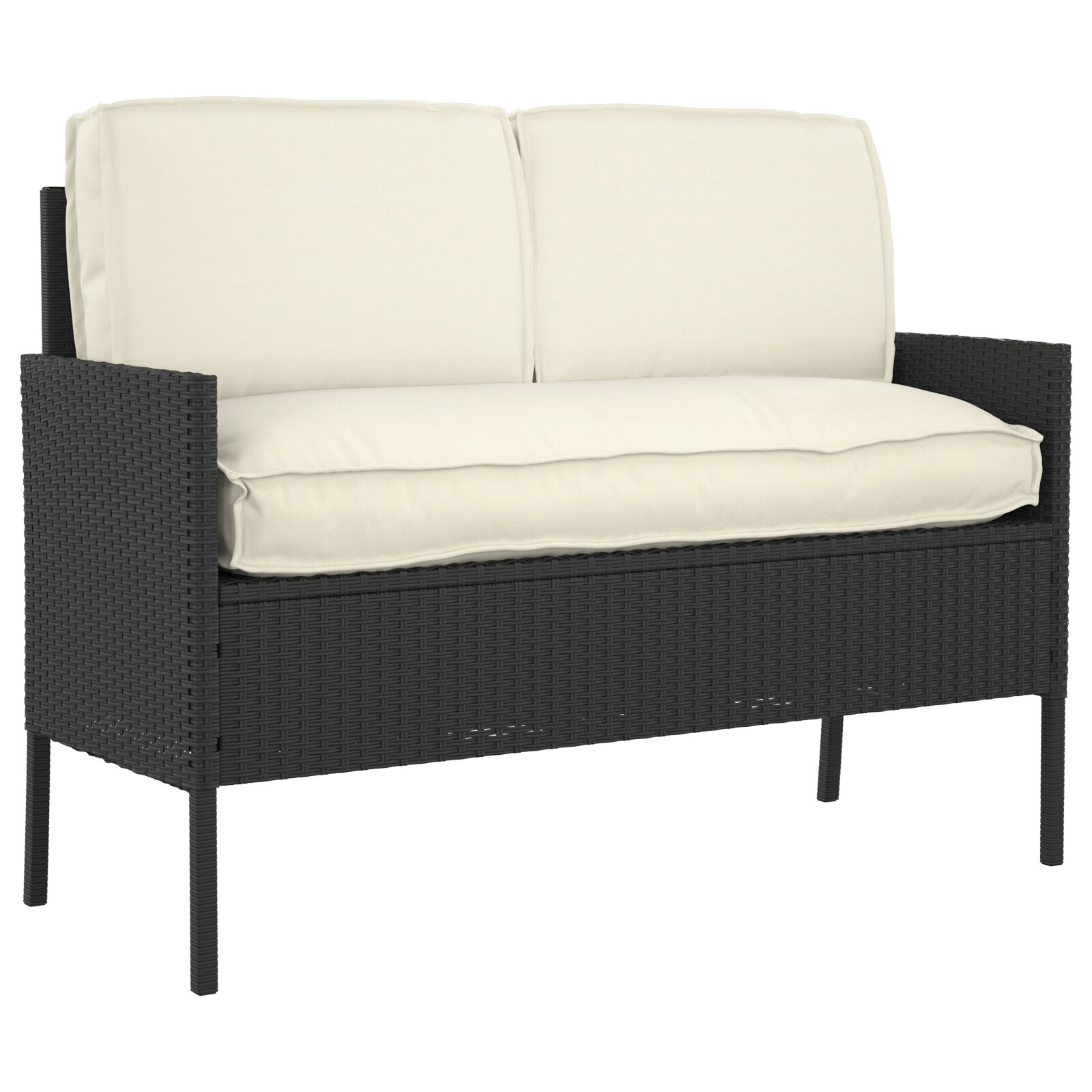 Set di Cuscini per Pallet con cuscino 3 pcs Crema - immagine 3