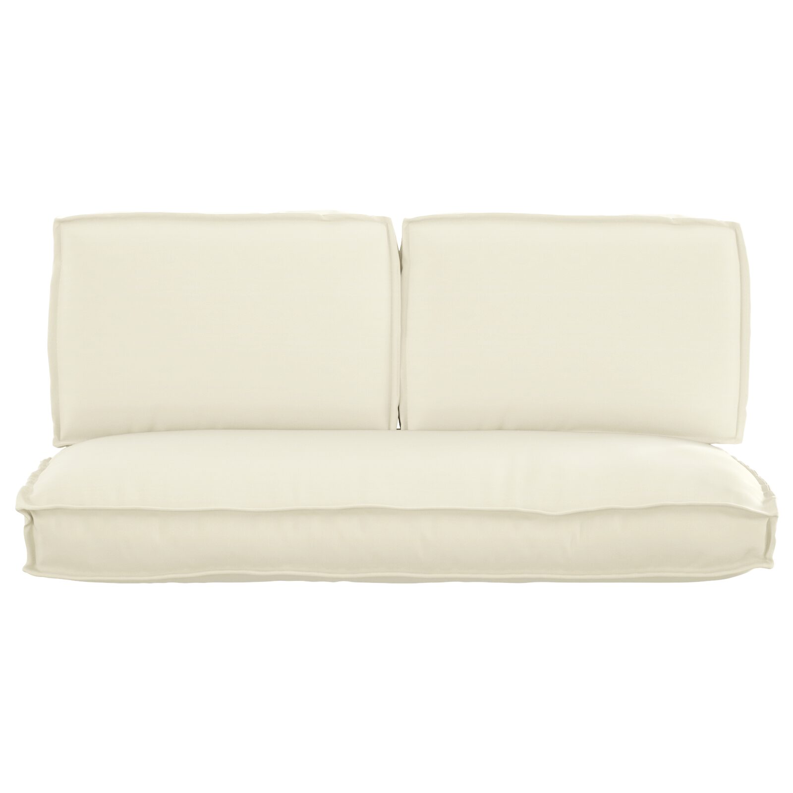 Set di Cuscini per Pallet con cuscino 3 pcs Crema - immagine 7