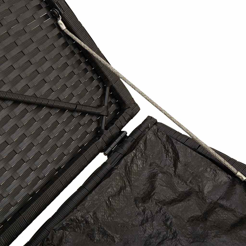 Scatola per Cuscini Beige 50 x 50 x 50 cm polyrattan - immagine 8