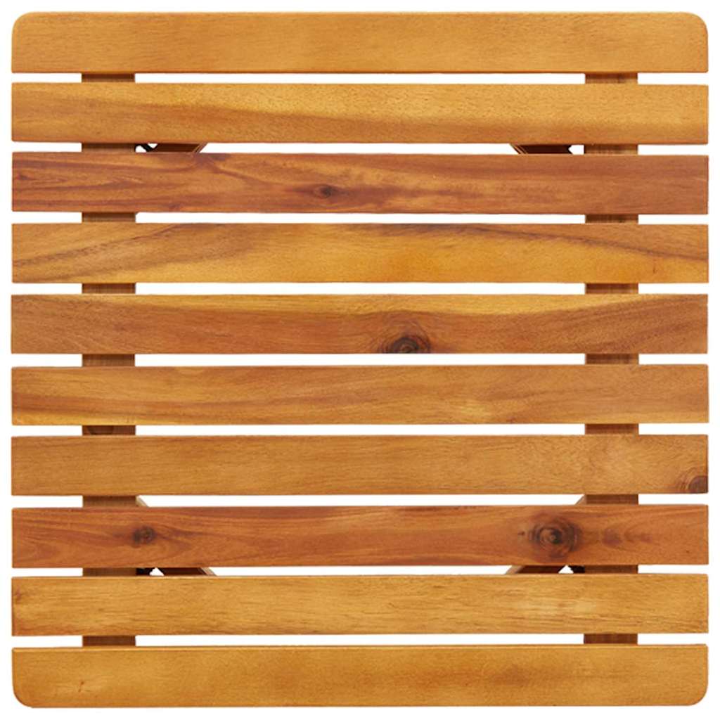 Set da pranzo per esterni Marrone Legno di Acacia Massello - immagine 9