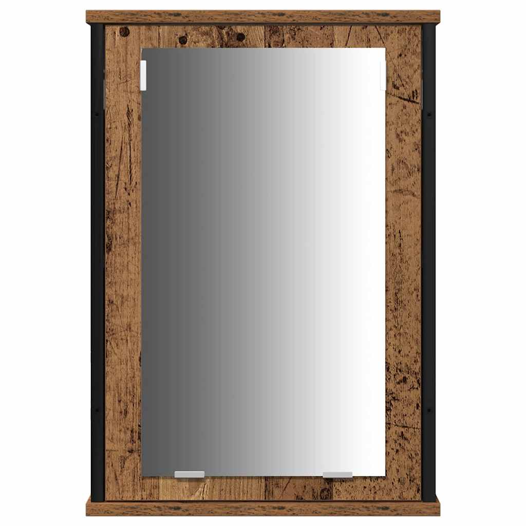 Set Mobili da Bagno 4 pz Rovere Fumo in Legno Multistrato - immagine 9