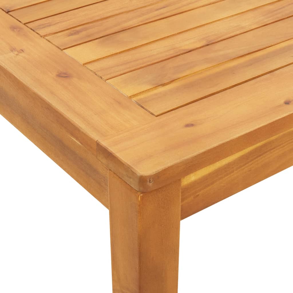 Set da Pranzo per Giardino 3 pz in Legno Massello di Acacia - immagine 6