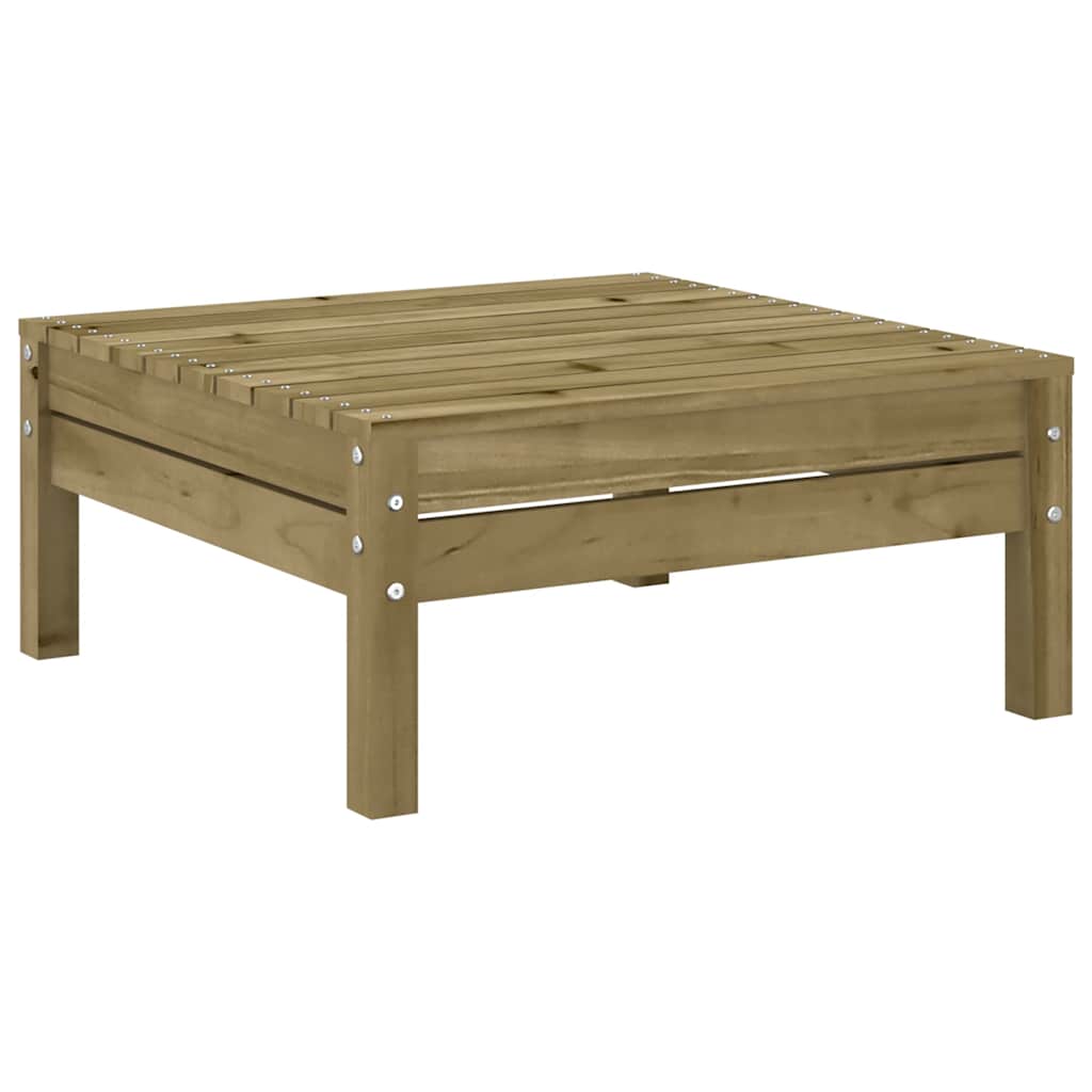 Set Divani Giardino 11 pz con Cuscini Legno Impregnato di Pino - immagine 8