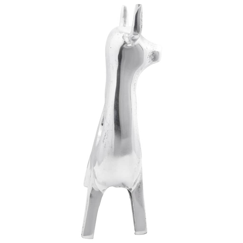 Scultura di toro Argento 22 x 9.5 x 34 cm Alluminio - immagine 4