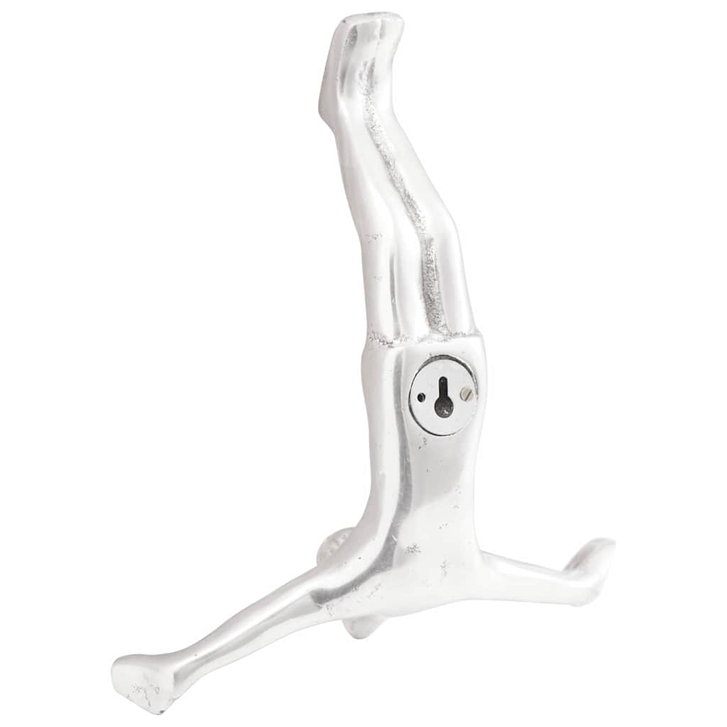 Scultura Argento 22 x 8 x 25 cm Alluminio - immagine 2