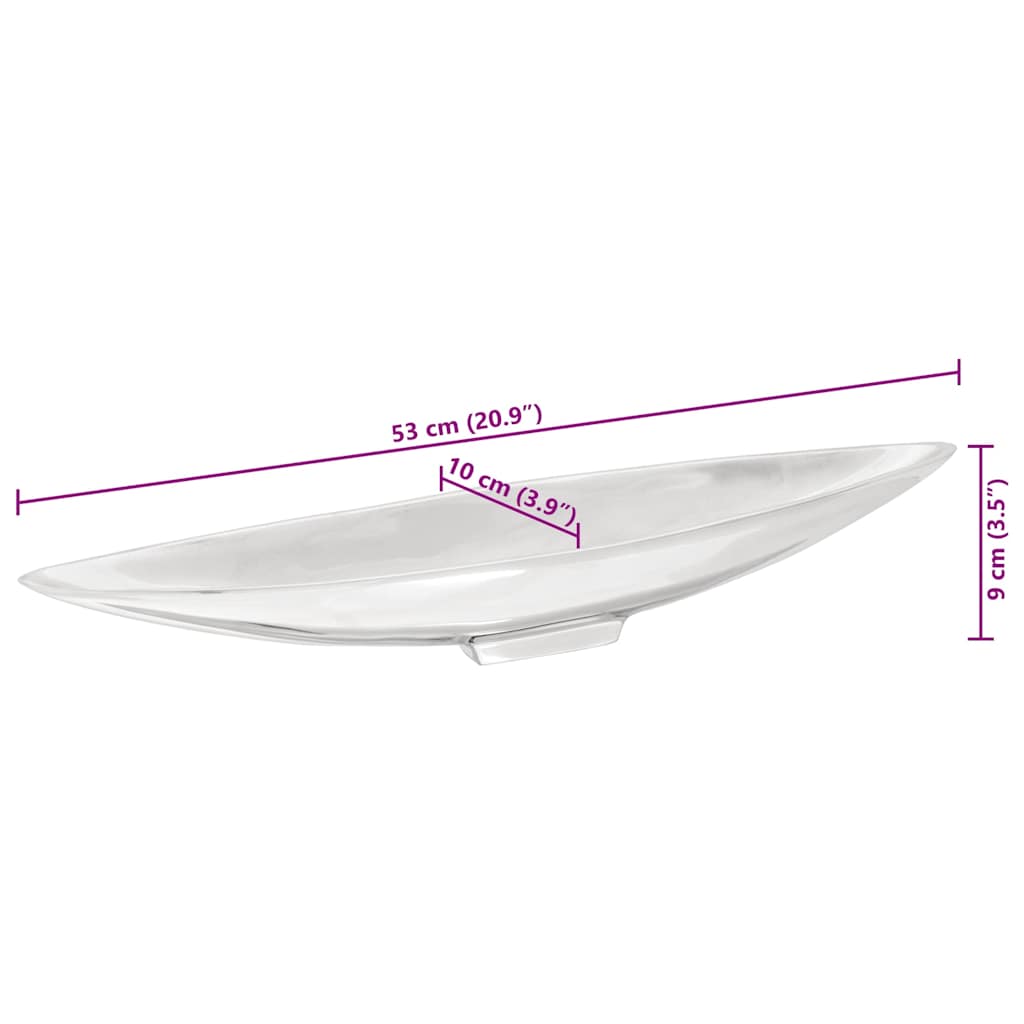 Cesto di frutta Argento 53 x 9 x 10 cm Alluminio - immagine 6