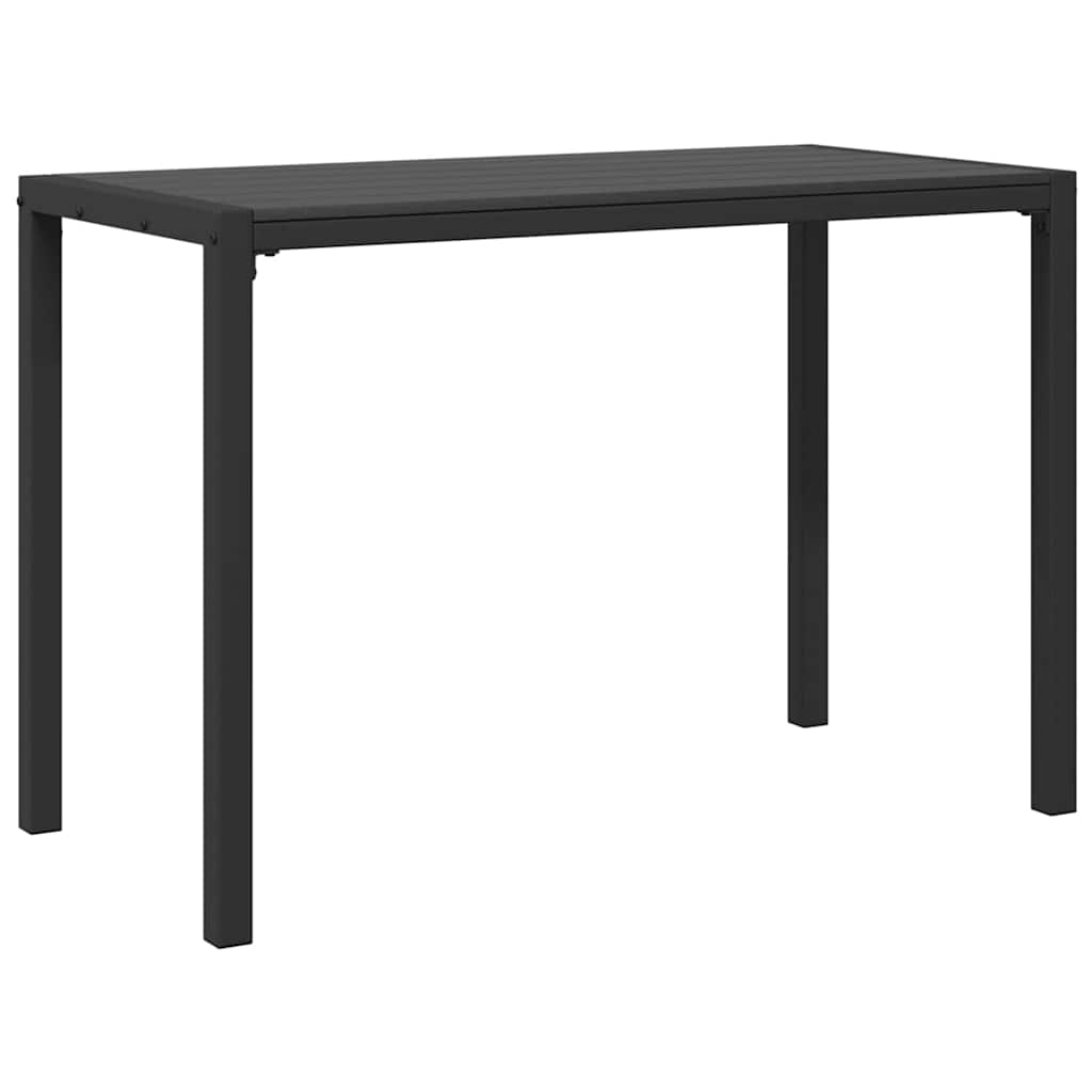 Set da Pranzo per Giardino con cuscino 3 pcs Antracite Acciaio - immagine 5