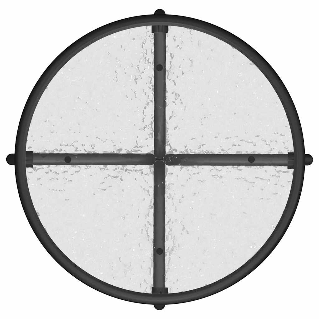 Set Bistro da Giardino 3 pcs Nero Acciaio - immagine 8