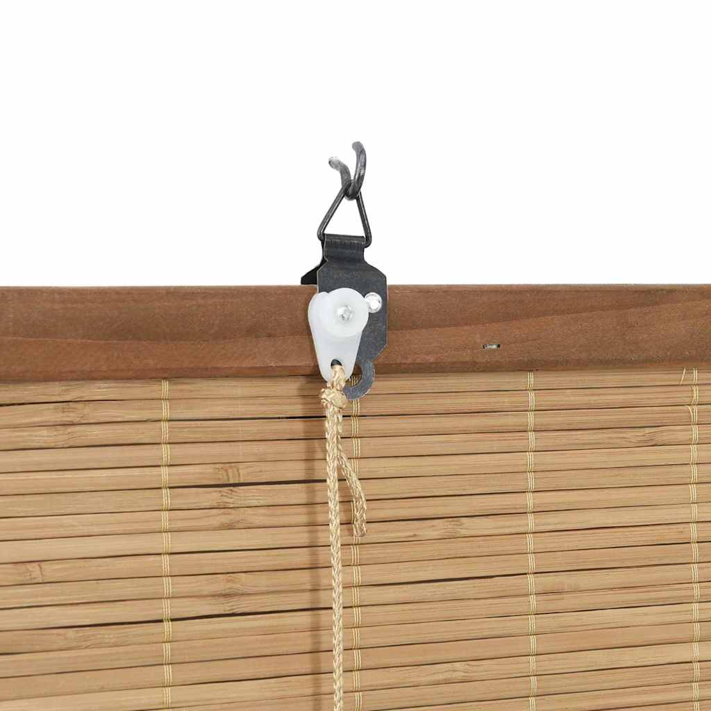 Tende e Tapparelle per Finestre Altro Marrone Chiaro Bambù - immagine 8