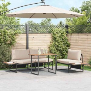 Tavolo da Giardino Marrone 100 x 55 x 70 cm legno
