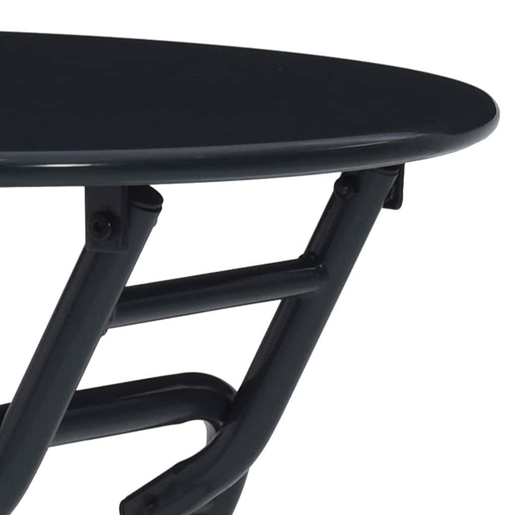 Tavolo da Giardino Antracite 50 x 50 x 72 cm Metallo - immagine 9