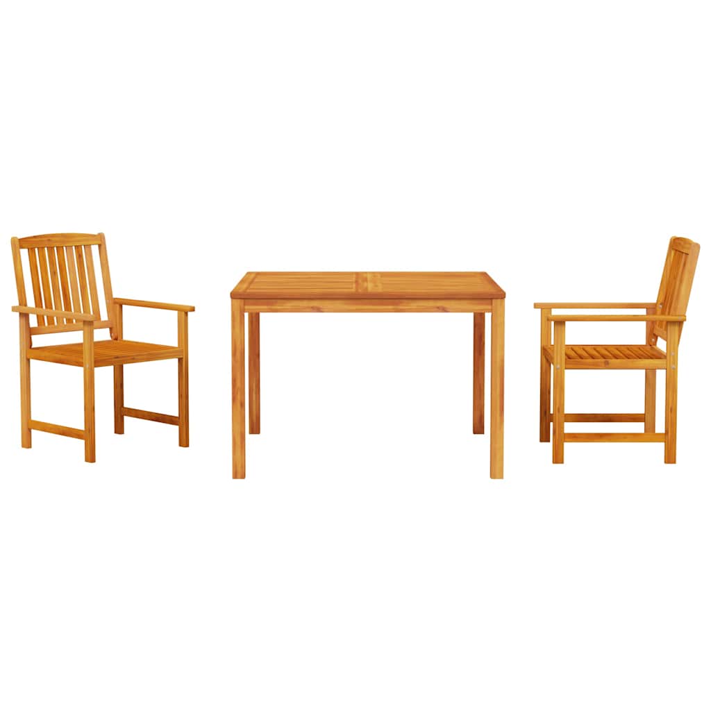 Set da Pranzo per Giardino 3 pcs Marrone - immagine 7