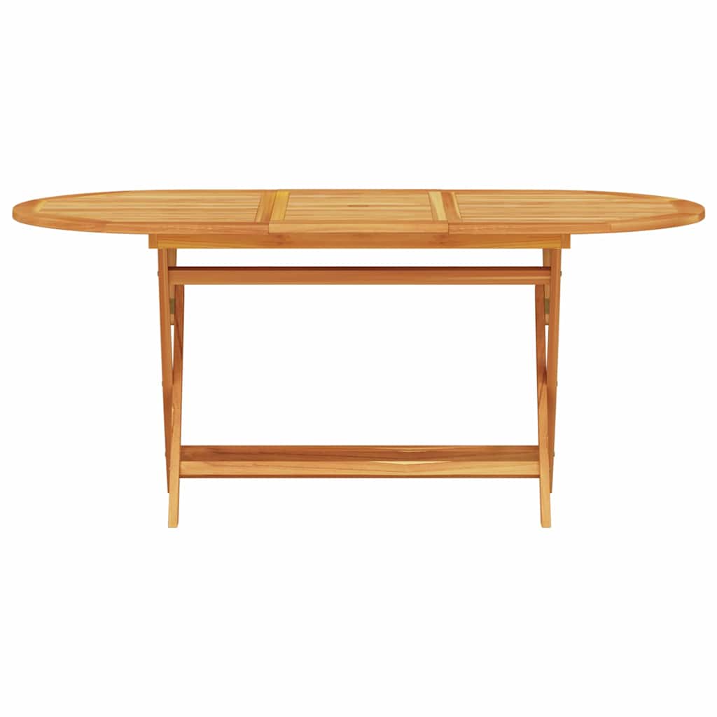 Set da Pranzo per Giardino 7 pcs Marrone - immagine 9