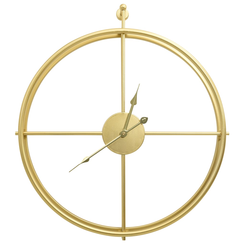 Orologio da Parete Oro 52 cm in Ferro - immagine 2