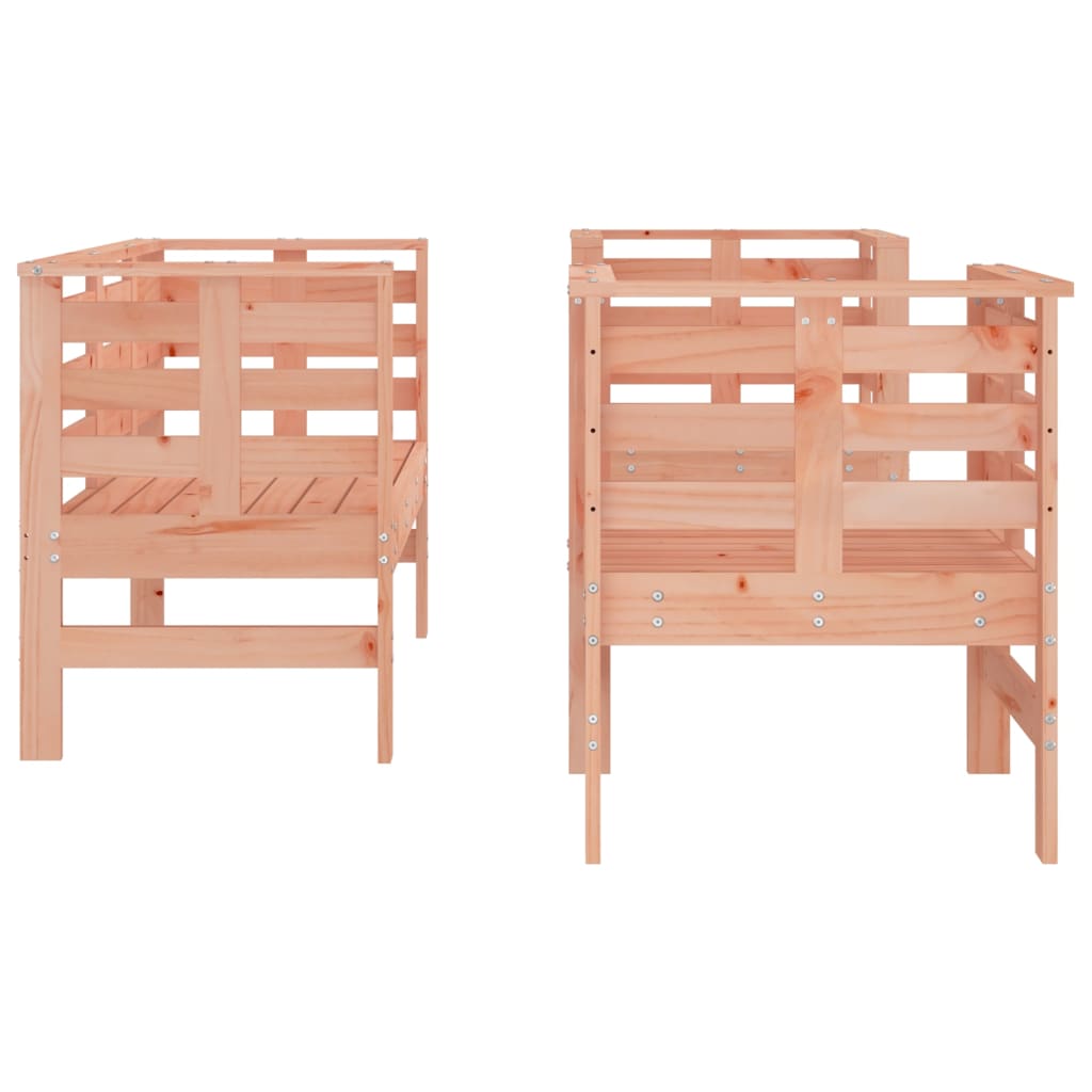 Set Salotto da Giardino 3 pz Ambra in Legno Massello di Pino - immagine 4