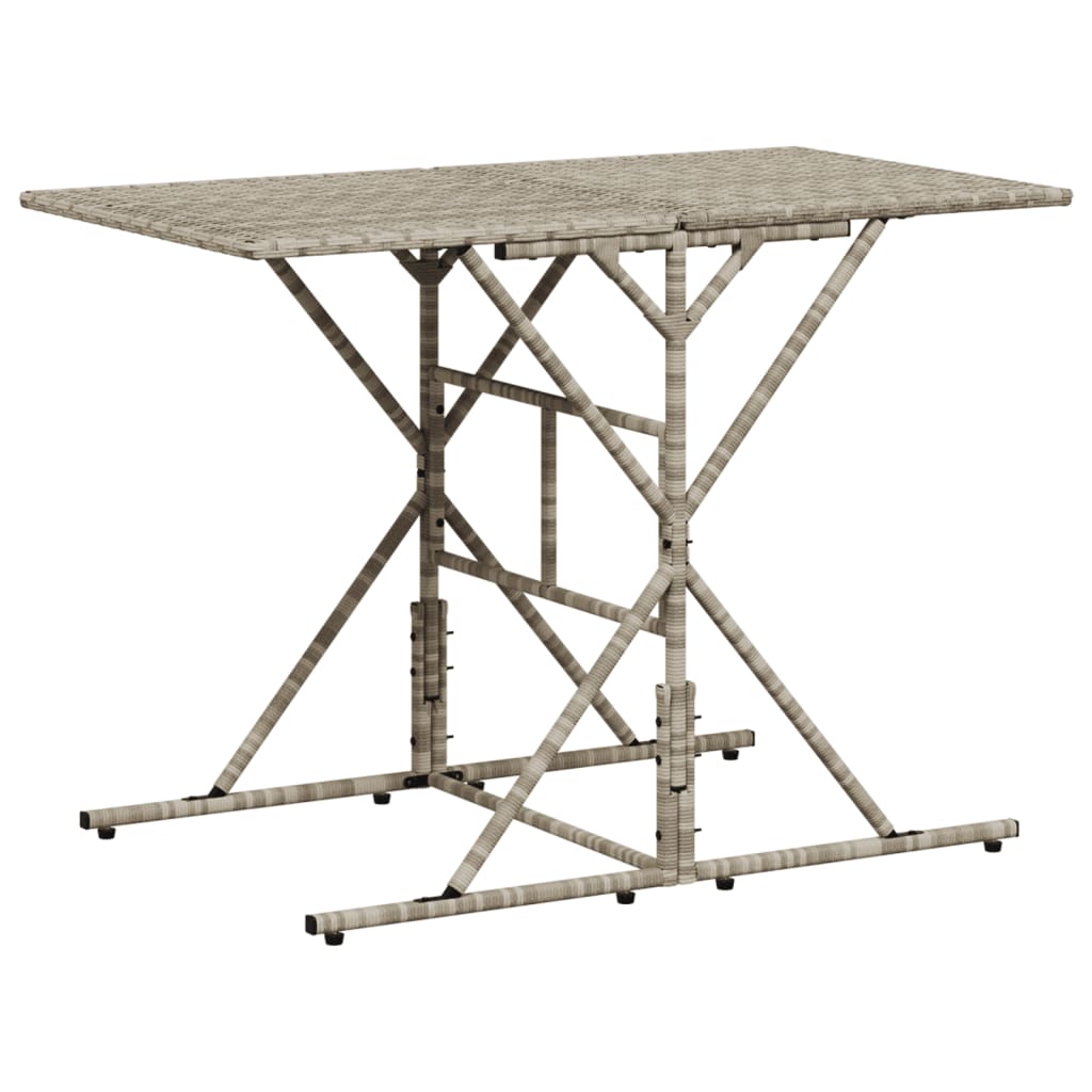 Set da Pranzo da Giardino 7pz con Cuscini in Polyrattan Marrone - immagine 3