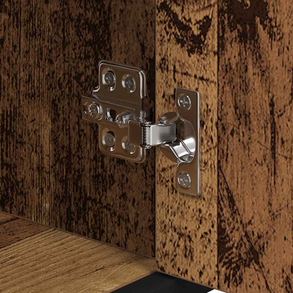 Mobile da Bagno Sonoma 35x37,5x188,5 cm in Truciolato e Metallo - immagine 9