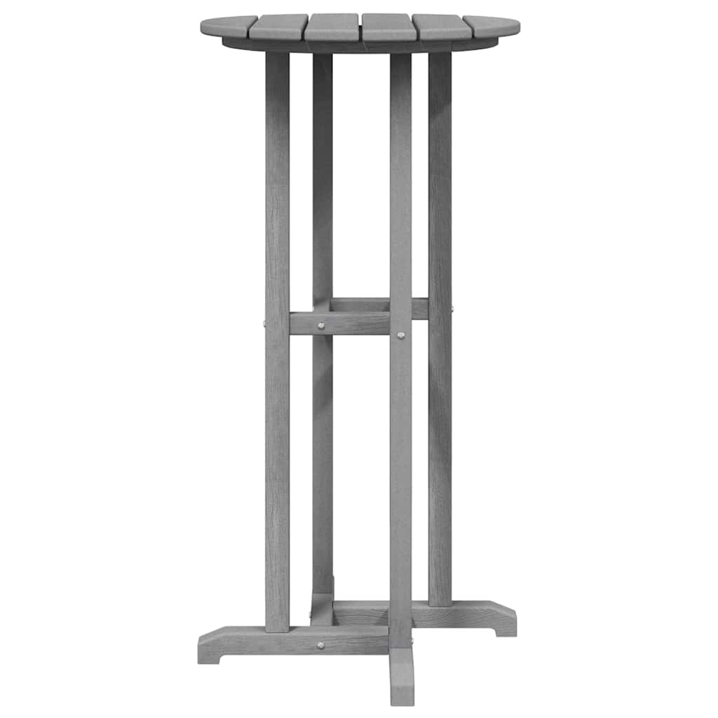 Set Bar da Giardino 3 pcs Bianco HDPE - immagine 6