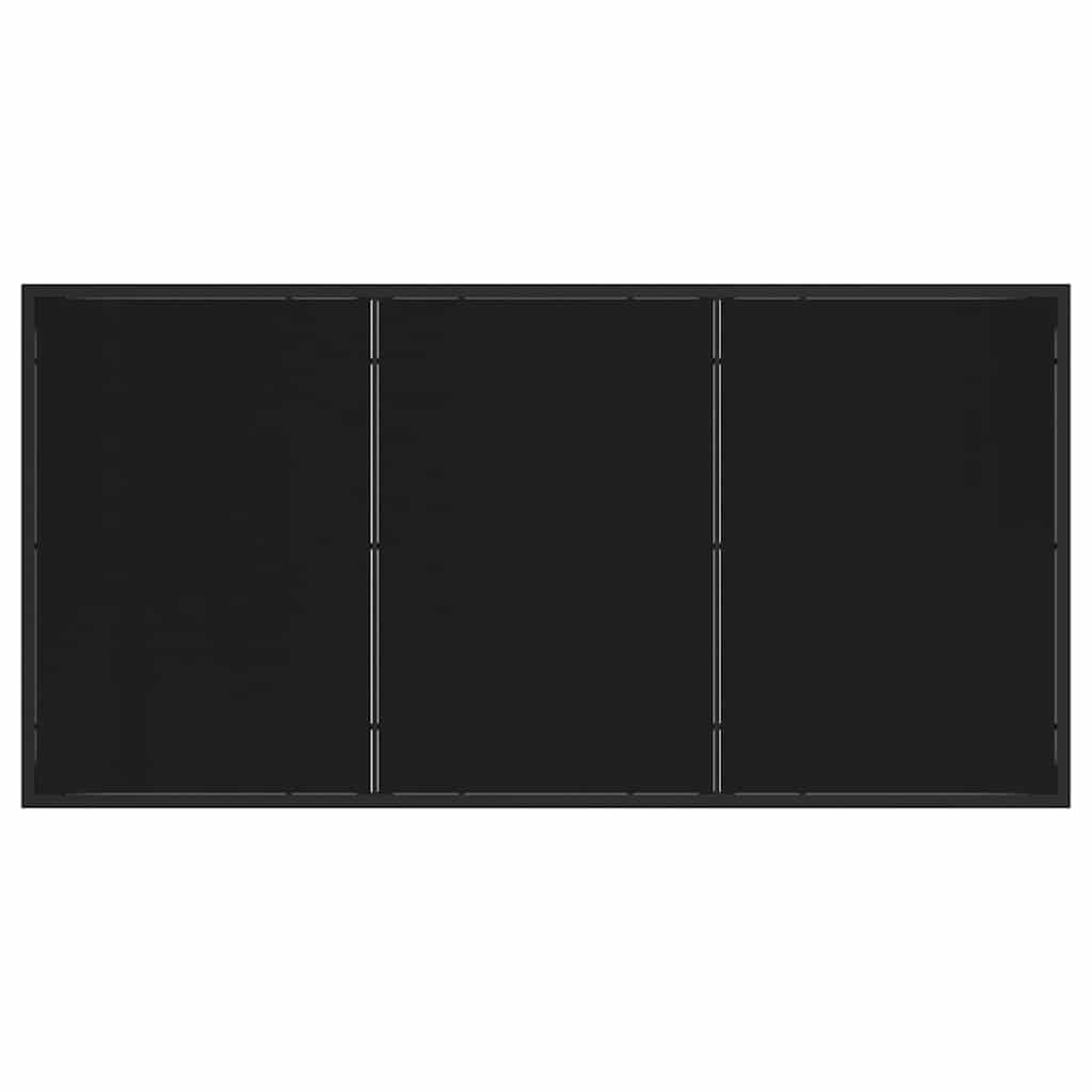 Set da Pranzo per Giardino 7 pcs Marrone Poly Rattan - immagine 8