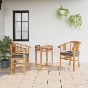 Sedie da giardino 2 pcs Marrone 63 x 58 x 89 cm