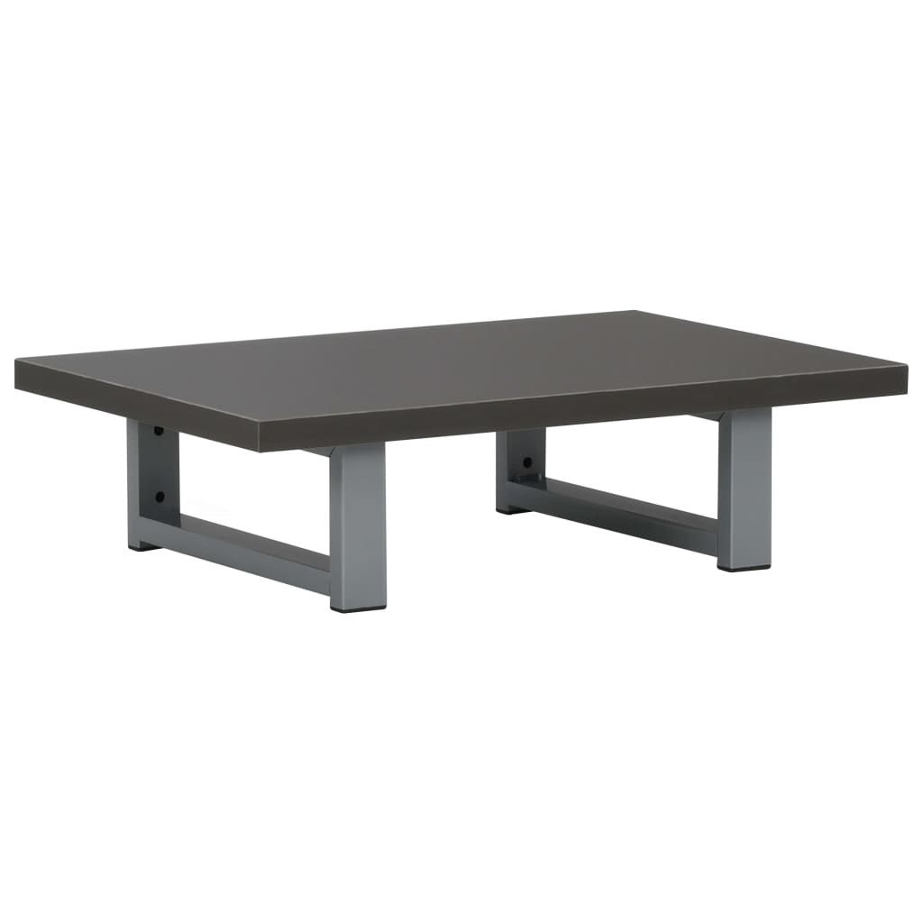 Set Mobili da Bagno 2 pz Ceramica Grigio - immagine 6