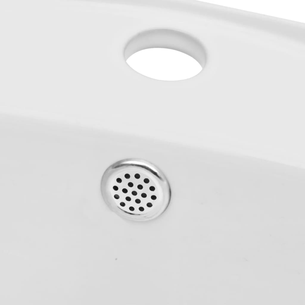 Set Mobili da Bagno 2 pz Ceramica Rovere - immagine 6