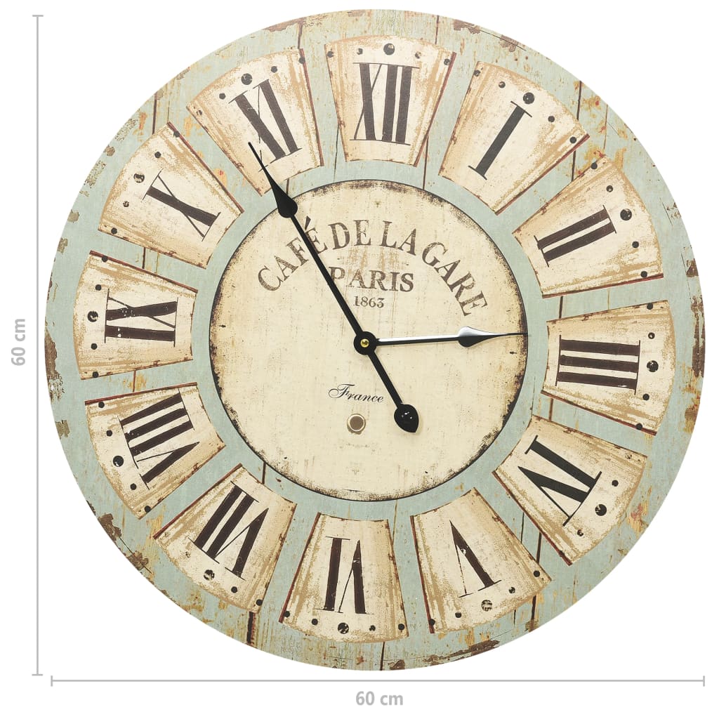 Orologio da Parete Multicolore 60 cm in MDF - immagine 4