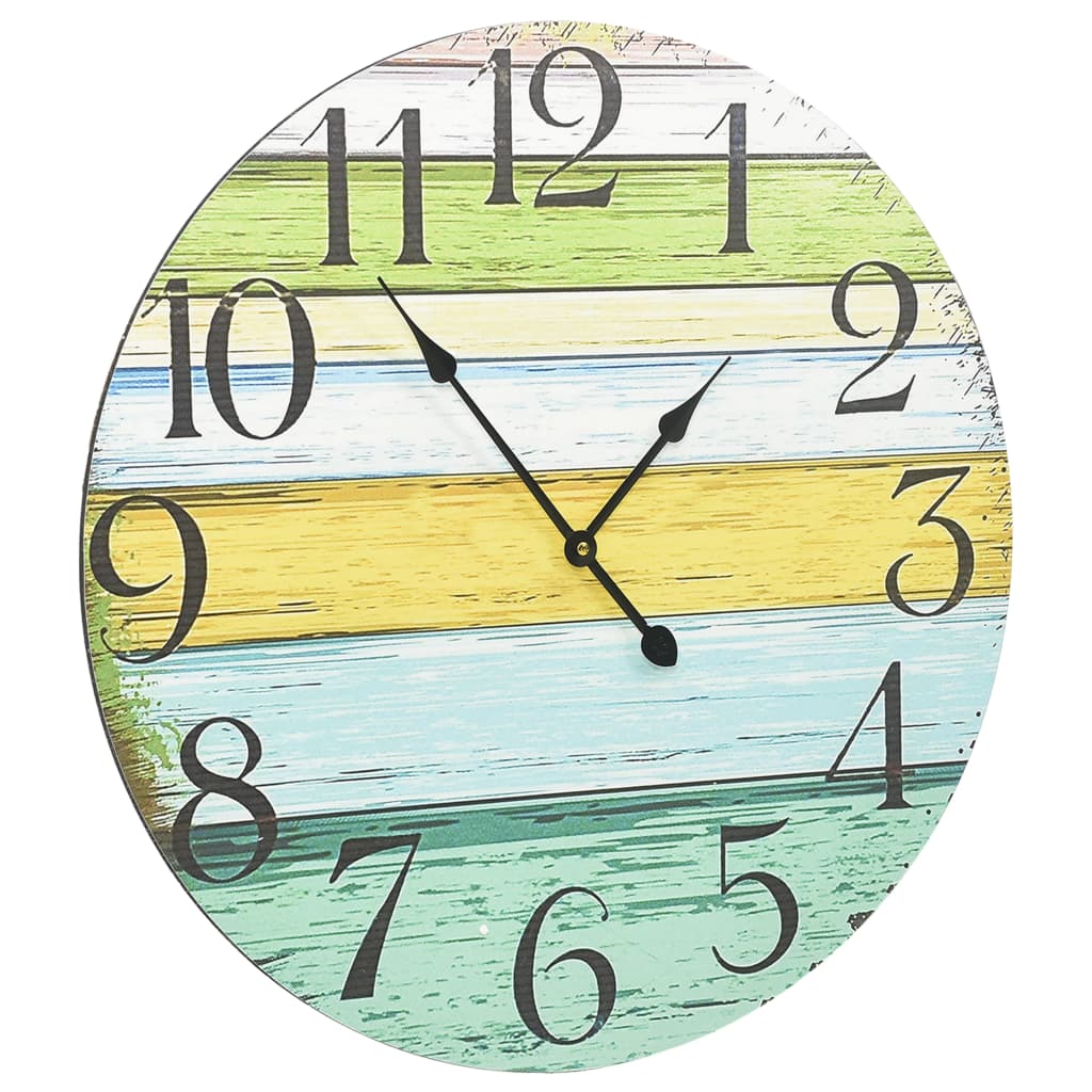 Orologio da Parete Multicolore 60 cm in MDF - immagine 3