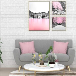 Carta da parati 3D Motivo a Mattoni Autoadesiva 10 pz Nera