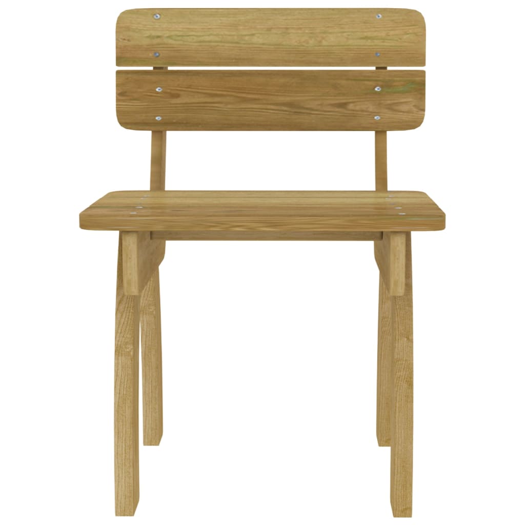 Set da Pranzo da Giardino 5 pz in Legno di Pino Impregnato - immagine 6