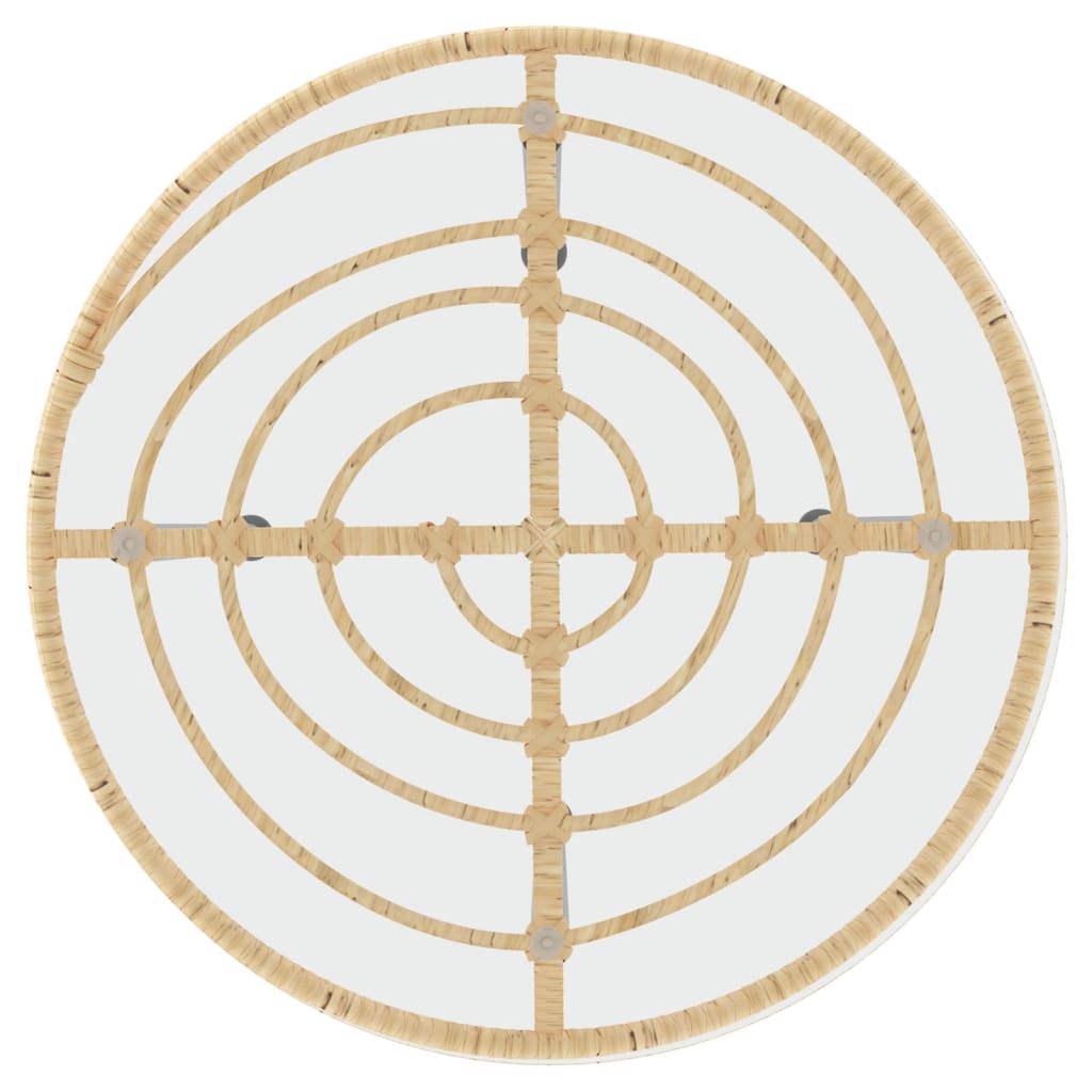 Set da Pranzo da Giardino 3 pz in Polyrattan - immagine 8