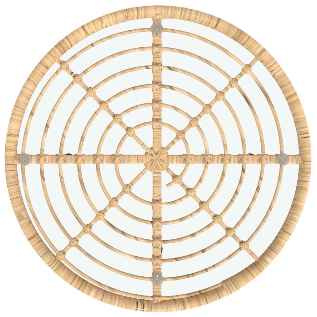 Set da Pranzo da Giardino 5 pz Nero in Polyrattan - immagine 7