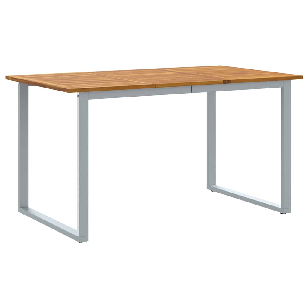 Set da Pranzo per Giardino 5 pcs Grigio e marrone - immagine 5