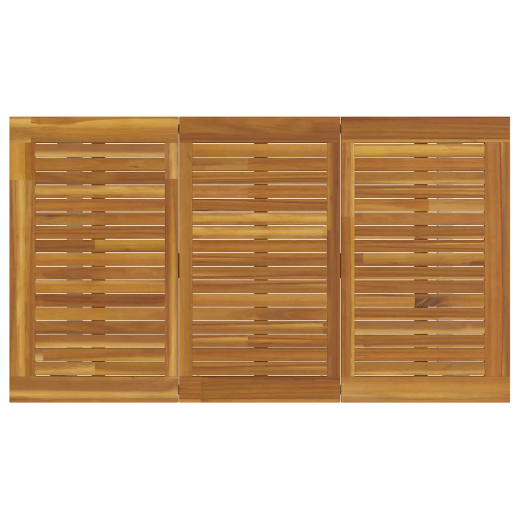 Set da Pranzo per Giardino 5 pcs Grigio e marrone - immagine 8