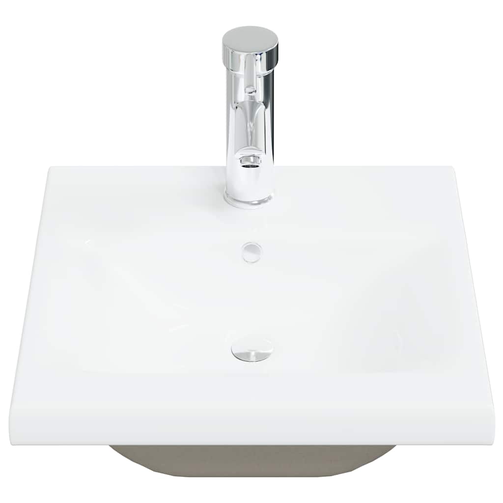 Set Mobili da Bagno 5 pz Rovere Sonoma in Legno Multistrato - immagine 7