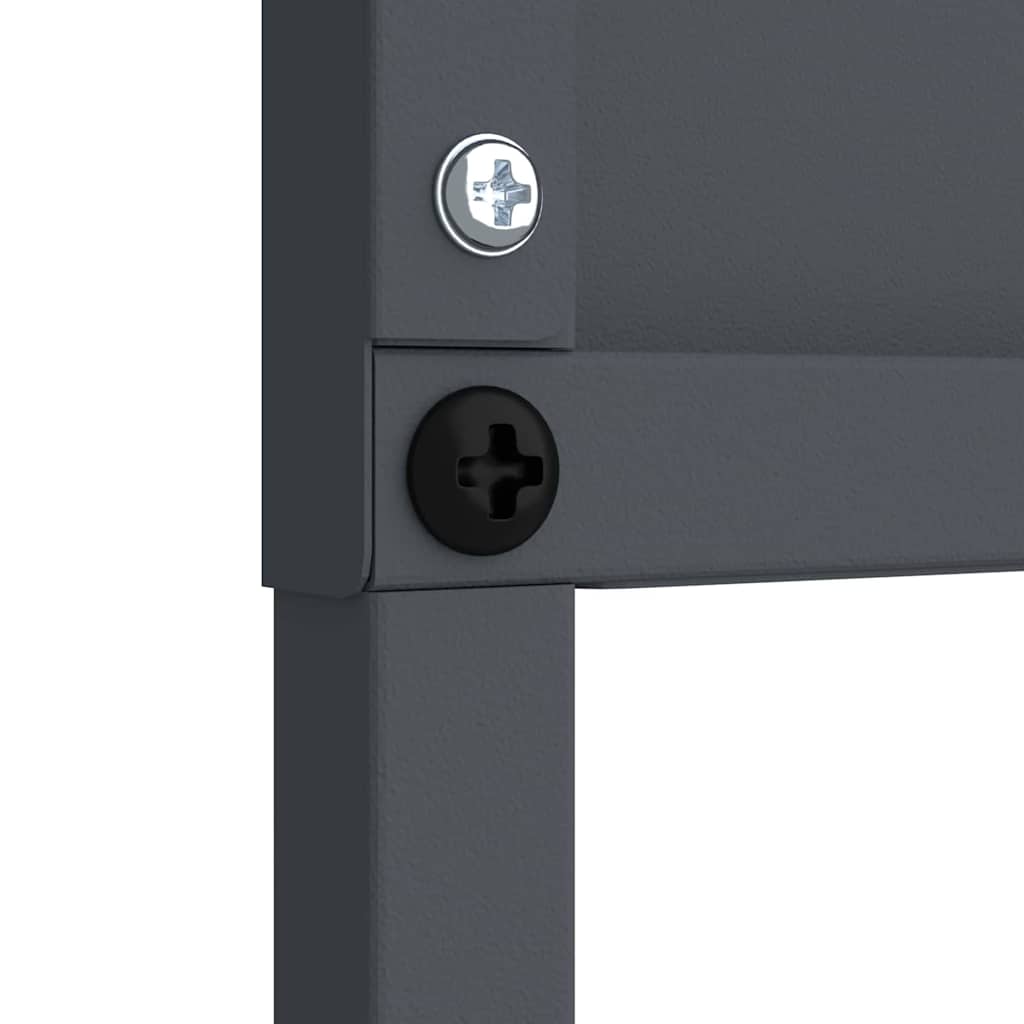 Schermo per privacy in giardino Floreale Antracite 32 x 140 cm - immagine 6