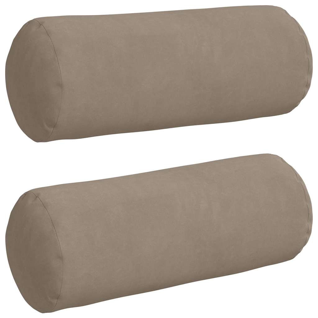 Cuscini a rullo 2 pcs Talpa Ø 15 x 40 cm Tessuto in Microfibra - immagine 2