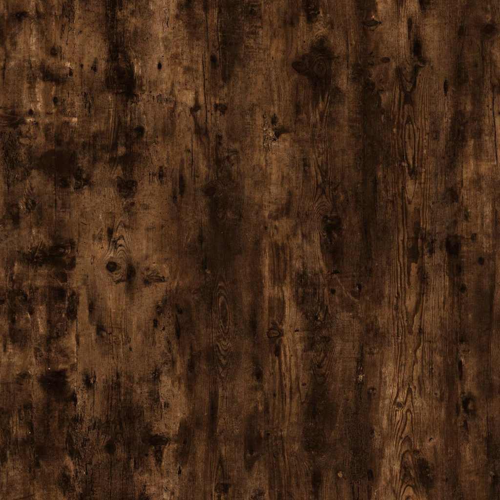 Set Mobili da Bagno 2 pz Rovere Fumo in Legno Multistrato - immagine 8