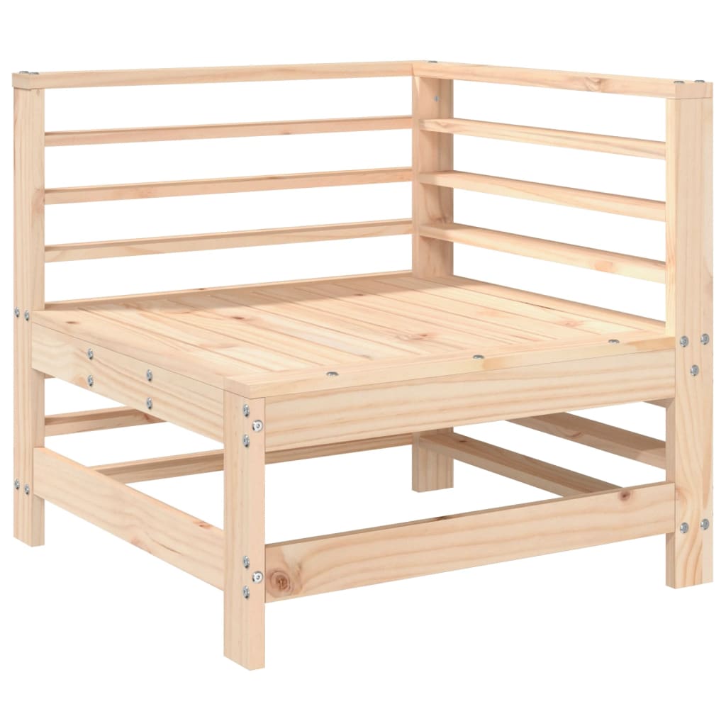 Set Salotto da Giardino 6 pz in Legno Massello di Pino - immagine 3