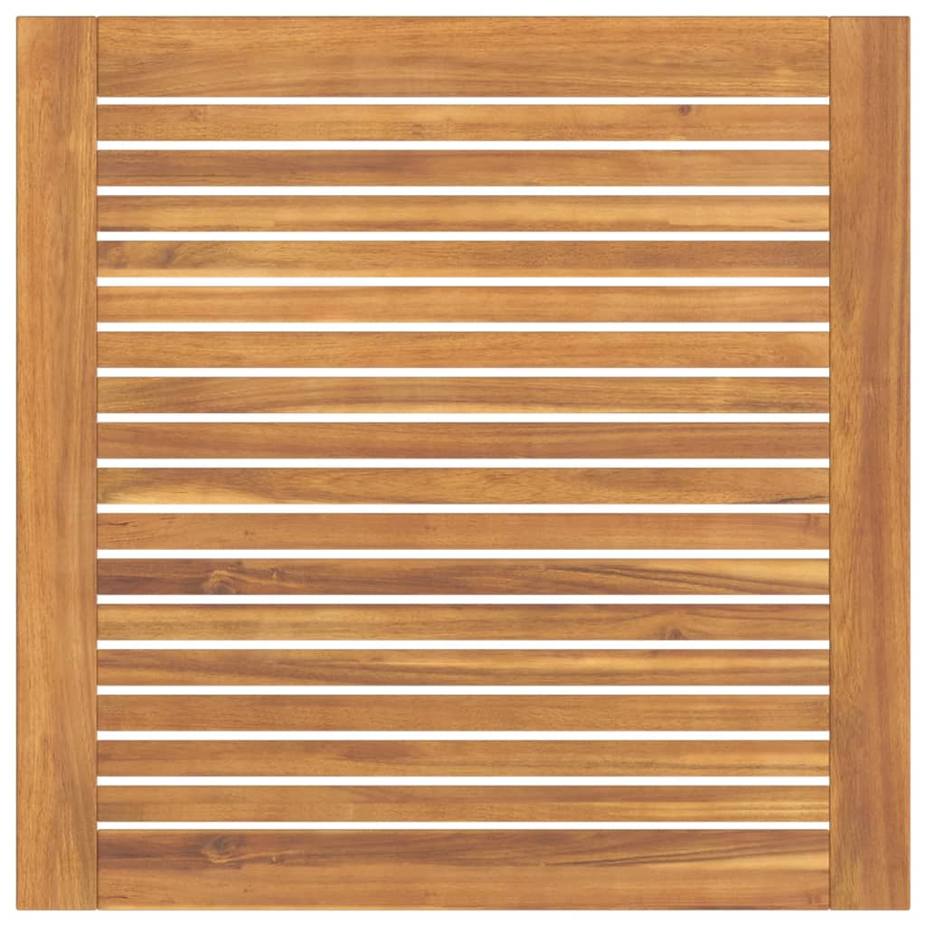 Set da Pranzo per Giardino 3 pz in Legno Massello di Acacia - immagine 7