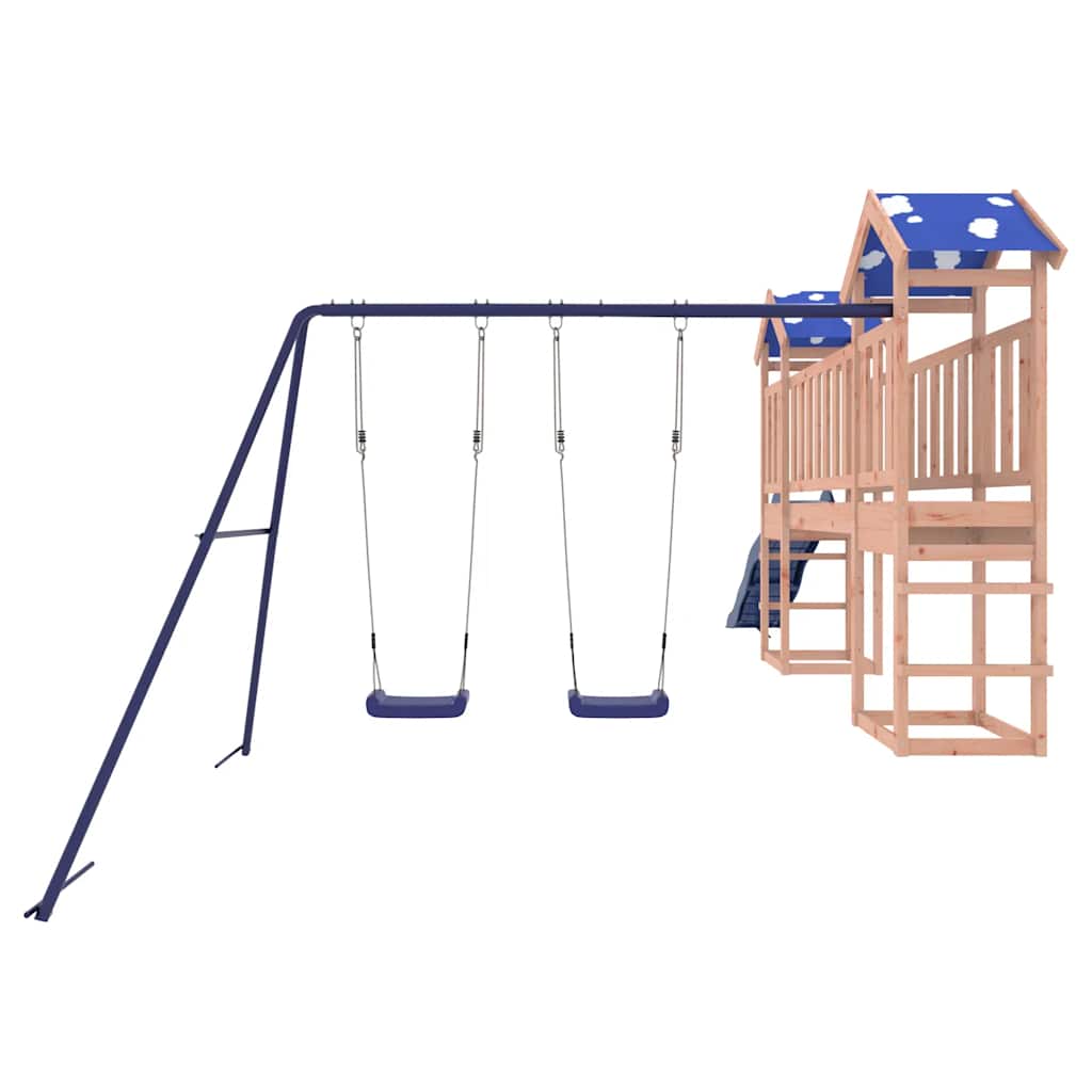 Set da Gioco da Esterno in Legno Massello di Douglas - immagine 6