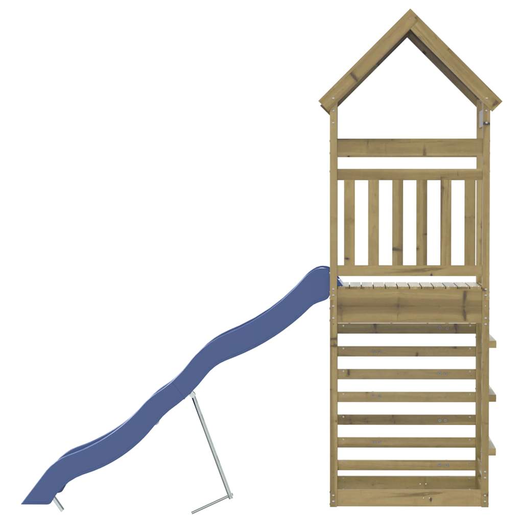 Set da Gioco da Esterno in Legno di Pino Impregnato - immagine 4