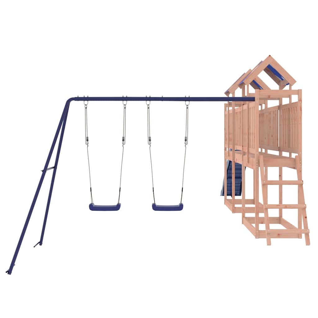 Set da Gioco da Esterno in Legno Massello di Douglas - immagine 6