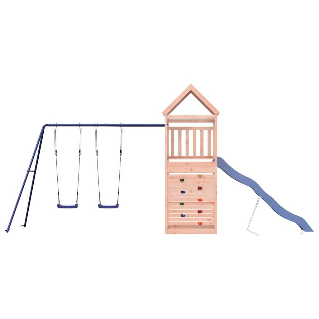 Set da Gioco da Esterno in Legno Massello di Douglas - immagine 6